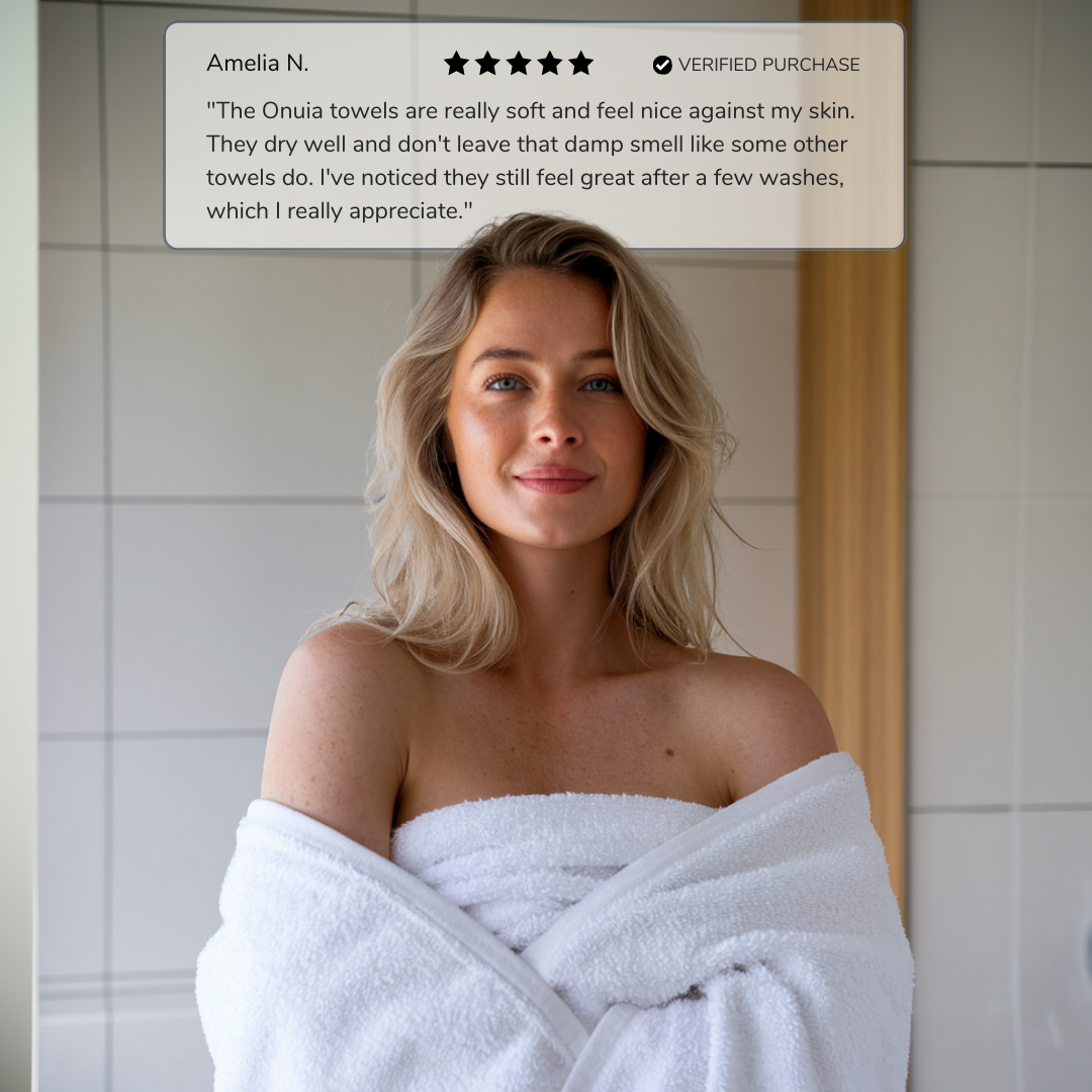 Ultrasoft Egyptian Cotton Bath Towels 2pcs (140x70cm)