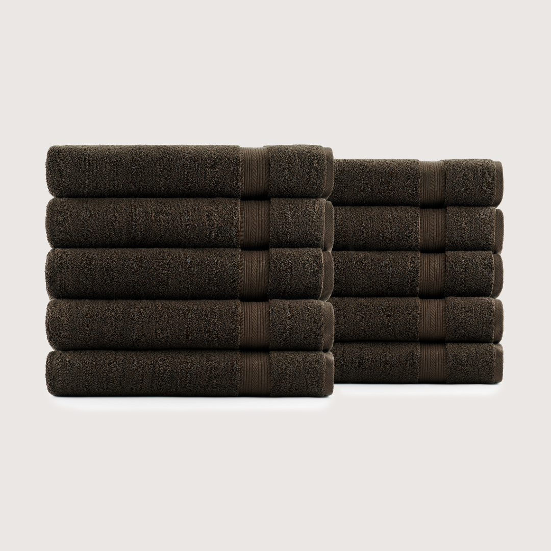 Ultrasoft Egyptian Cotton Bath Towels 10pcs (140x70cm)