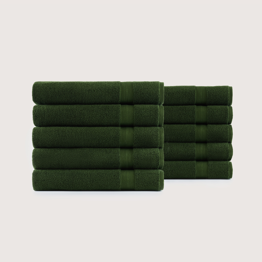 Ultrasoft Egyptian Cotton Bath Towels 10pcs (140x70cm)