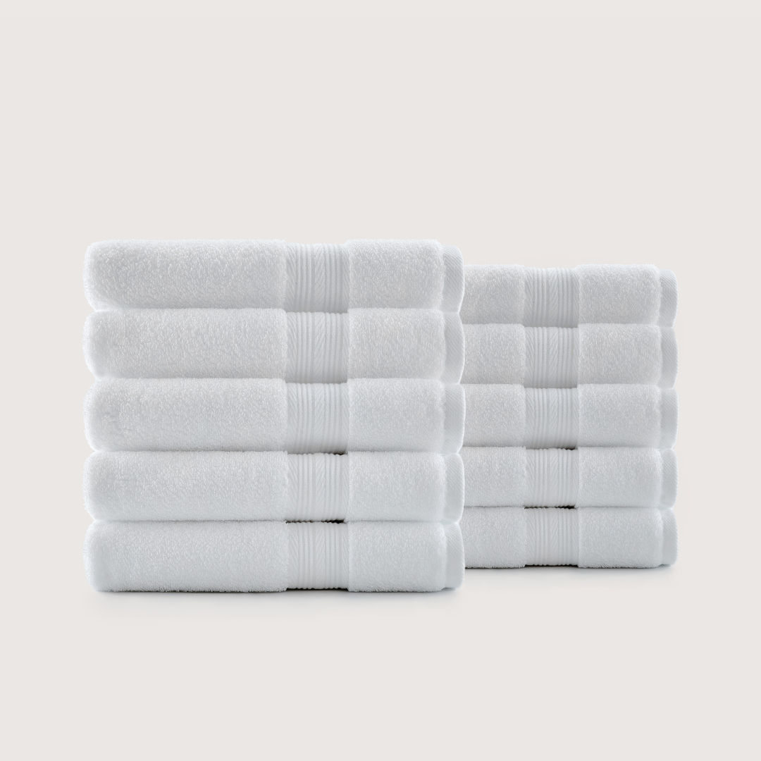 Ultrasoft Egyptian Cotton Hand Towels 10pcs (70x40cm)