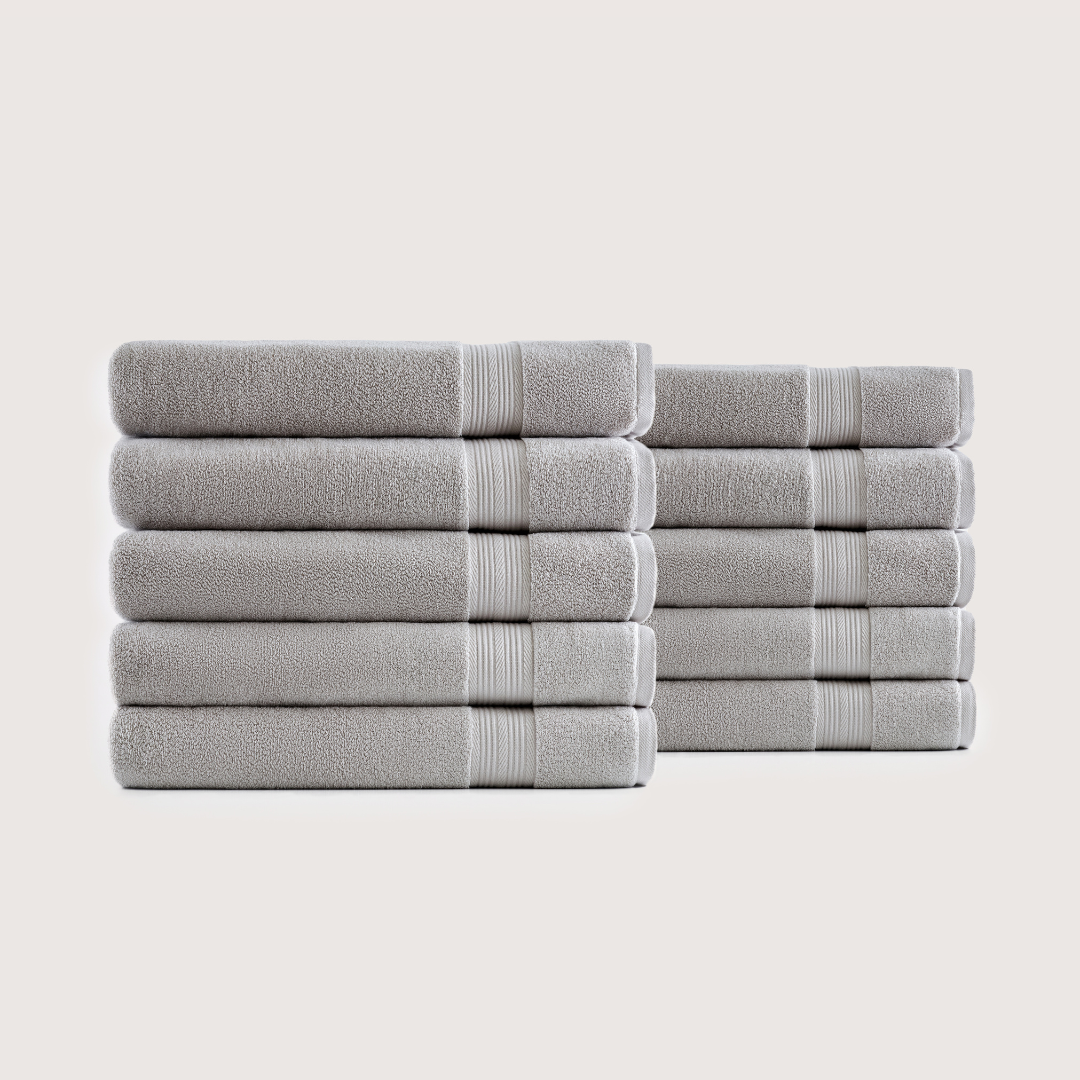 Ultrasoft Egyptian Cotton Bath Towels 10pcs (140x70cm)